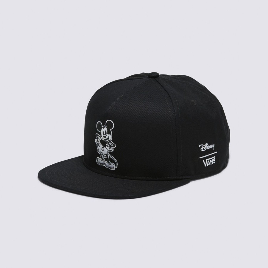 Herren VANS Mutzen, Caps & Hute | Disney X Vans That Me Snapback-Kappe Schwarz