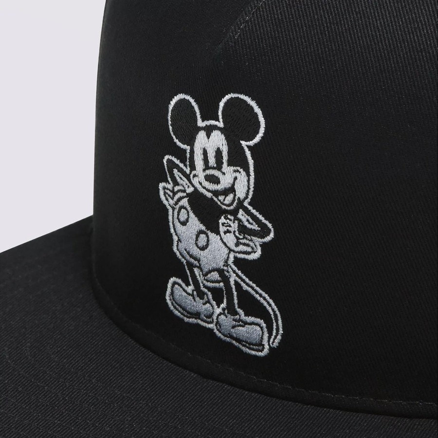 Herren VANS Mutzen, Caps & Hute | Disney X Vans That Me Snapback-Kappe Schwarz