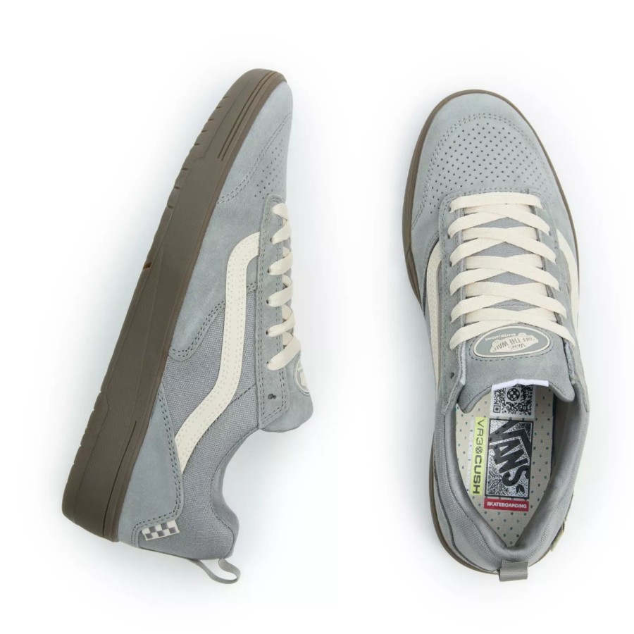 Herren VANS Low-Top-Schuhe | Zahba Schuhe Grau