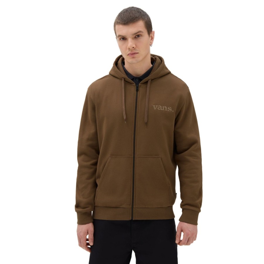 Herren VANS Kapuzenpullover & Sweatshirts | Essential Relaxed Hoodie Braun