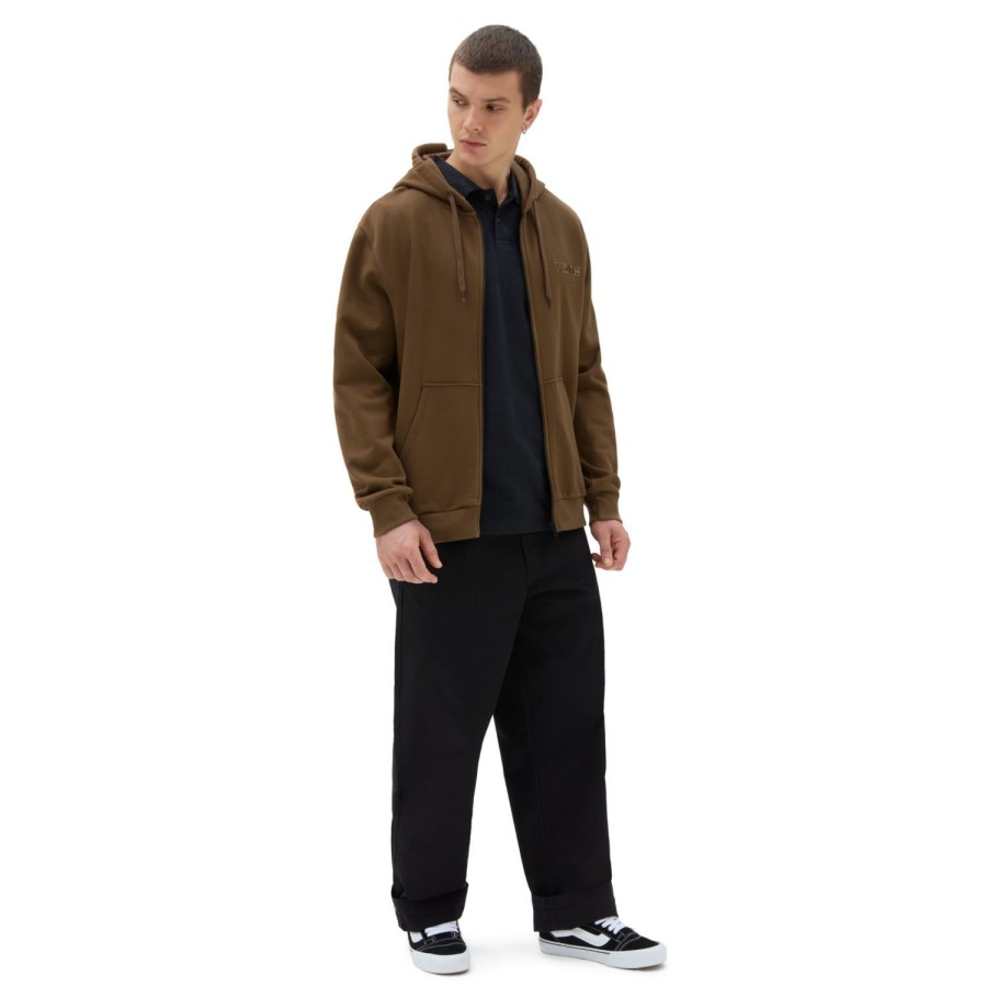 Herren VANS Kapuzenpullover & Sweatshirts | Essential Relaxed Hoodie Braun