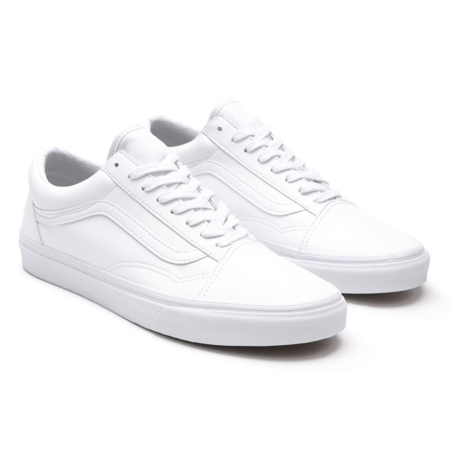 Damen VANS Classics | Classic Tumble Old Skool Schuhe Weis