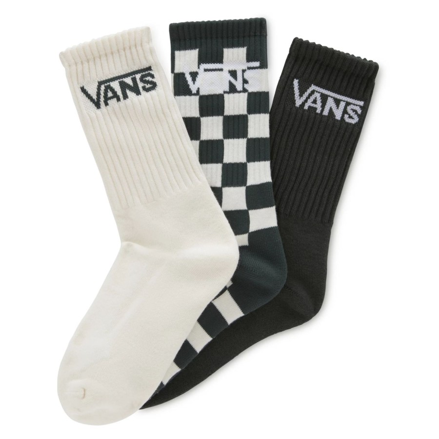 Kinder VANS Socken | Kinder Classic Vans Crew Socken (3 Paar) Grun