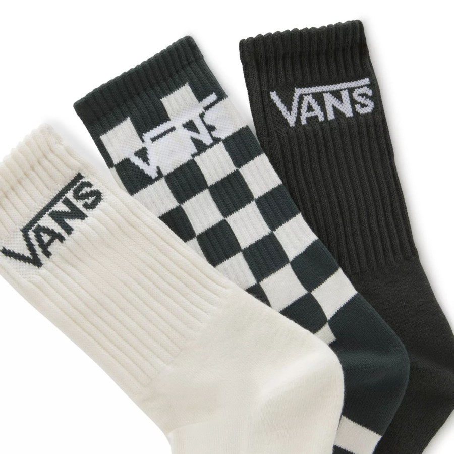 Kinder VANS Socken | Kinder Classic Vans Crew Socken (3 Paar) Grun