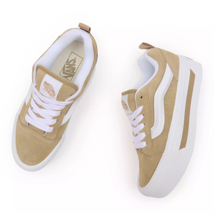 Damen VANS Low-Top Sneaker | Knu Stack Schuhe Beige