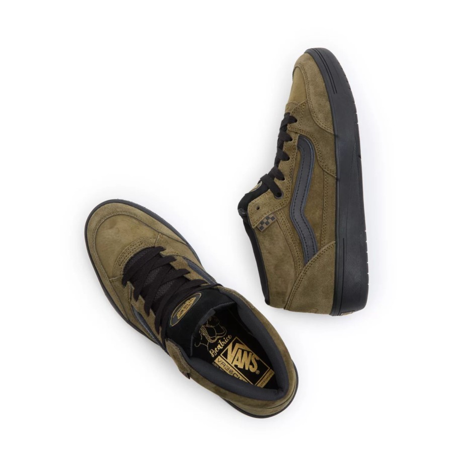 Herren VANS Skateschuhe | Zahba Mid X Beatrice Domond Schuhe Grun