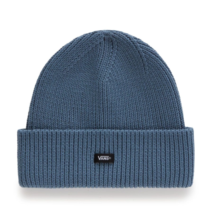 Herren VANS Mutzen, Caps & Hute | Post Shallow Cuff Beanie Mutze Blau