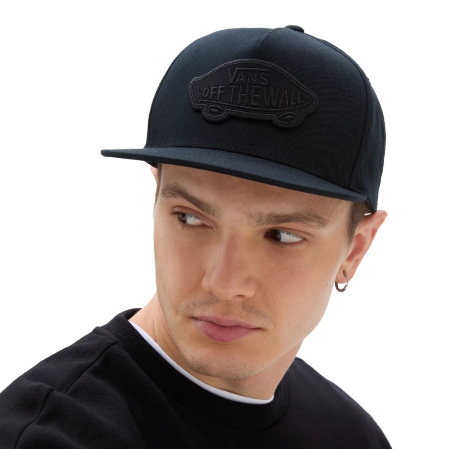 Herren VANS Mutzen, Caps & Hute | Classic Patch Snapback-Kappe Schwarz