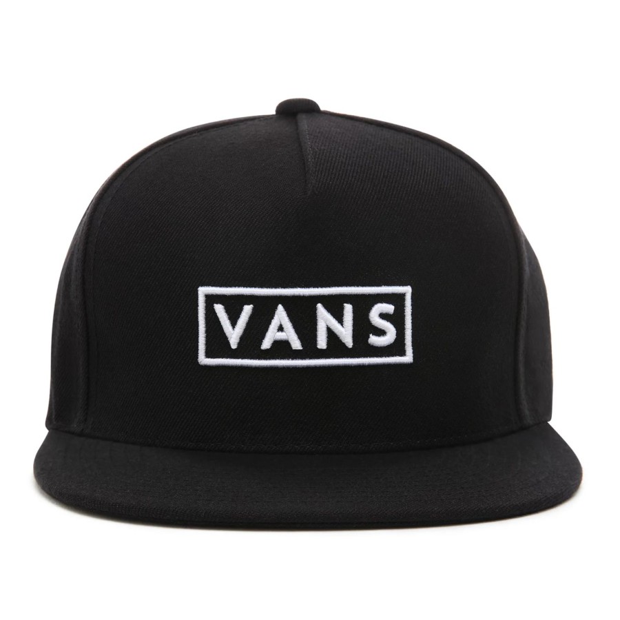 Herren VANS Mutzen, Caps & Hute | Easy Box Snapback-Kappe Schwarz