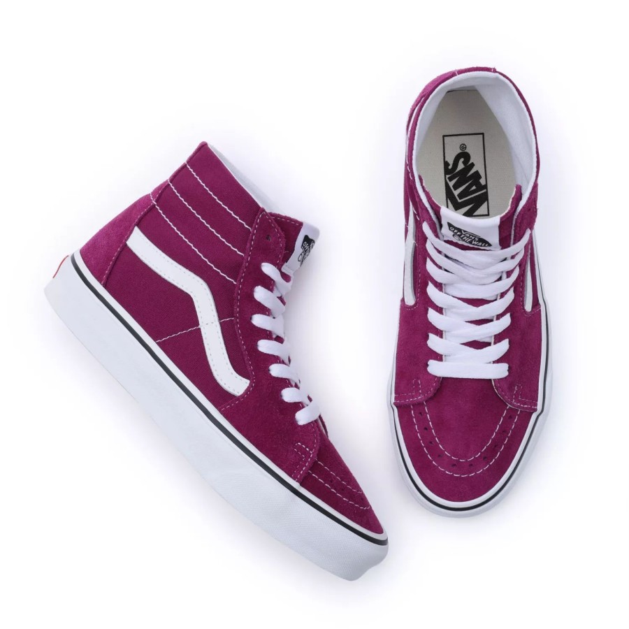 Damen VANS High-Top-Schuhe | Color Theory Sk8-Hi Tapered Schuhe Violett