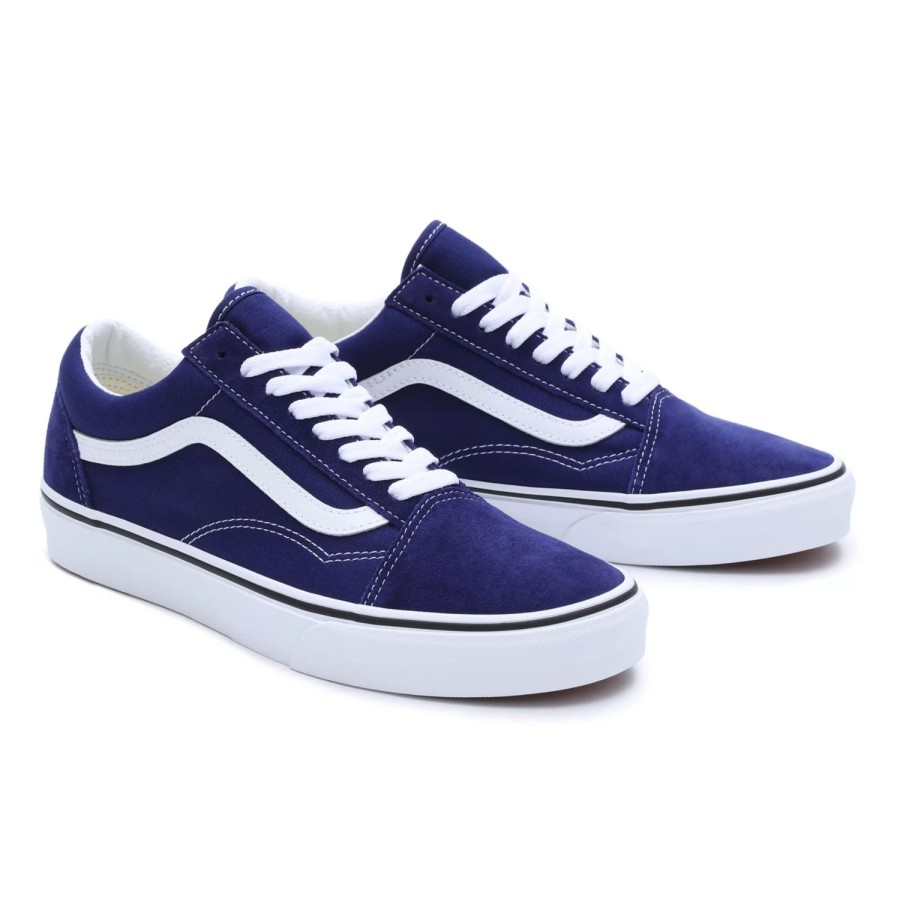 Herren VANS Low-Top-Schuhe | Color Theory Old Skool Schuhe Blau