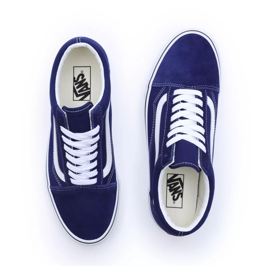 Herren VANS Low-Top-Schuhe | Color Theory Old Skool Schuhe Blau