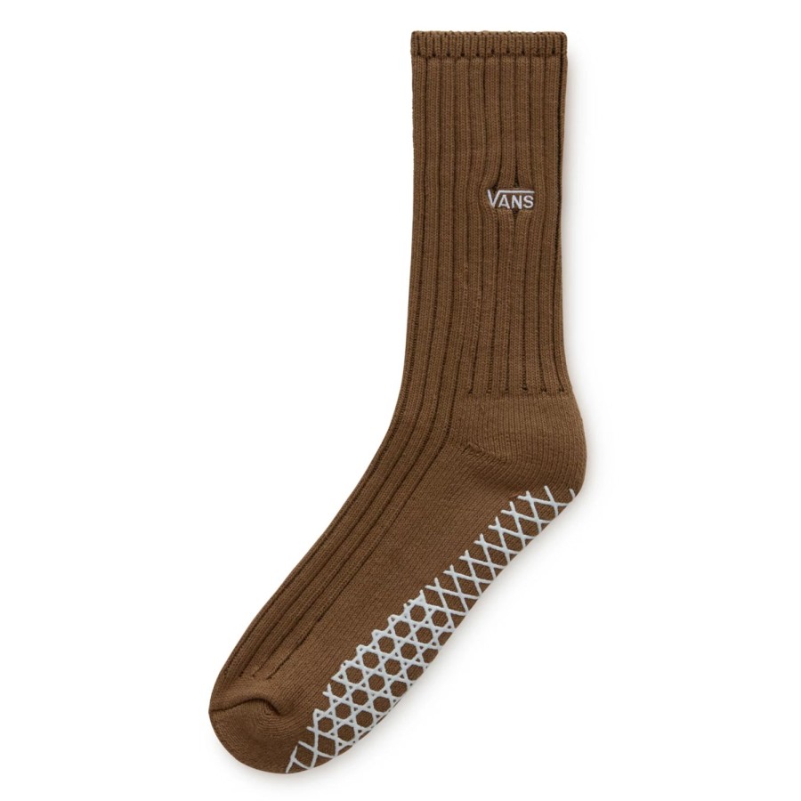 Herren VANS Socken | Comfycush Crew Socken (1 Paar) Braun