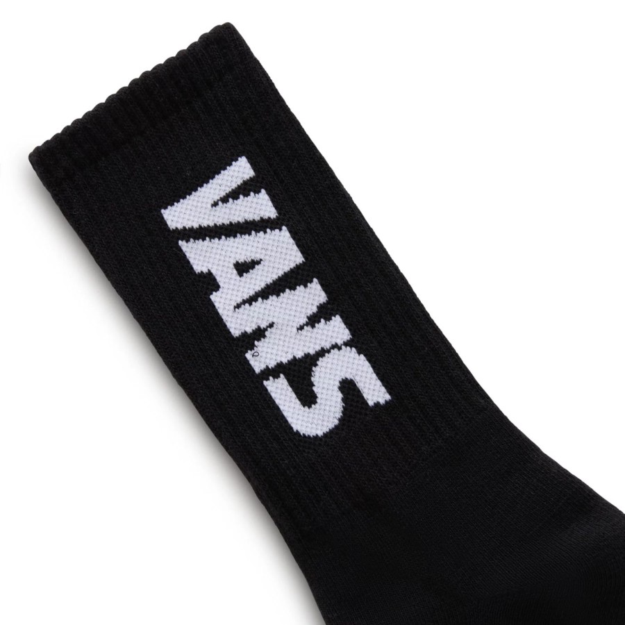 Kinder VANS Socken | Kinder Up In Flames Vans Crew Socken (1 Paar) Schwarz