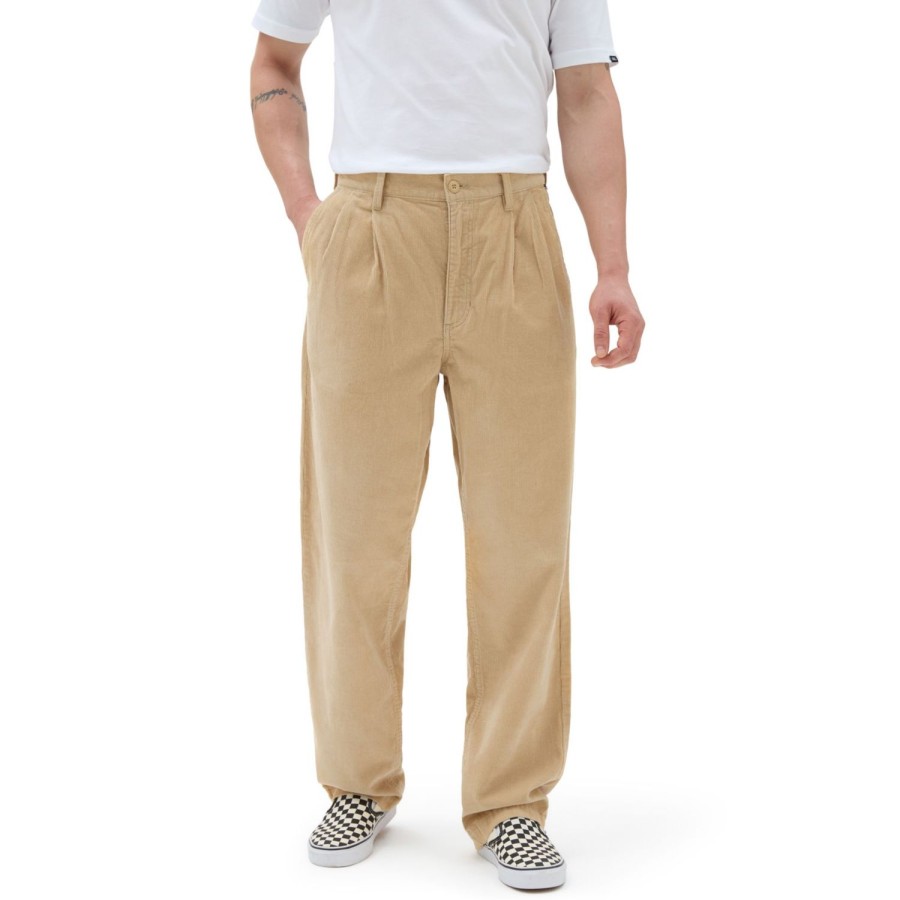 Herren VANS Hosen Guide | Authentic Chino Cord Loose Tapered Hose Beige