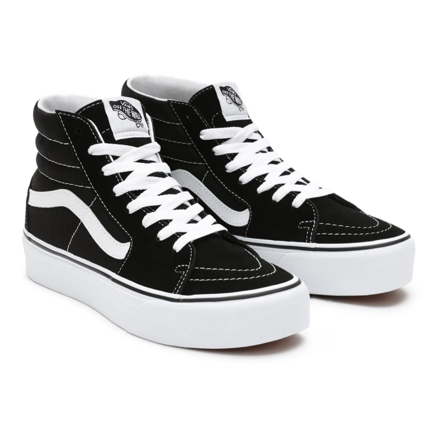 Damen VANS Classics | Suede Sk8-Hi Platform 2.0 Schuhe Schwarz