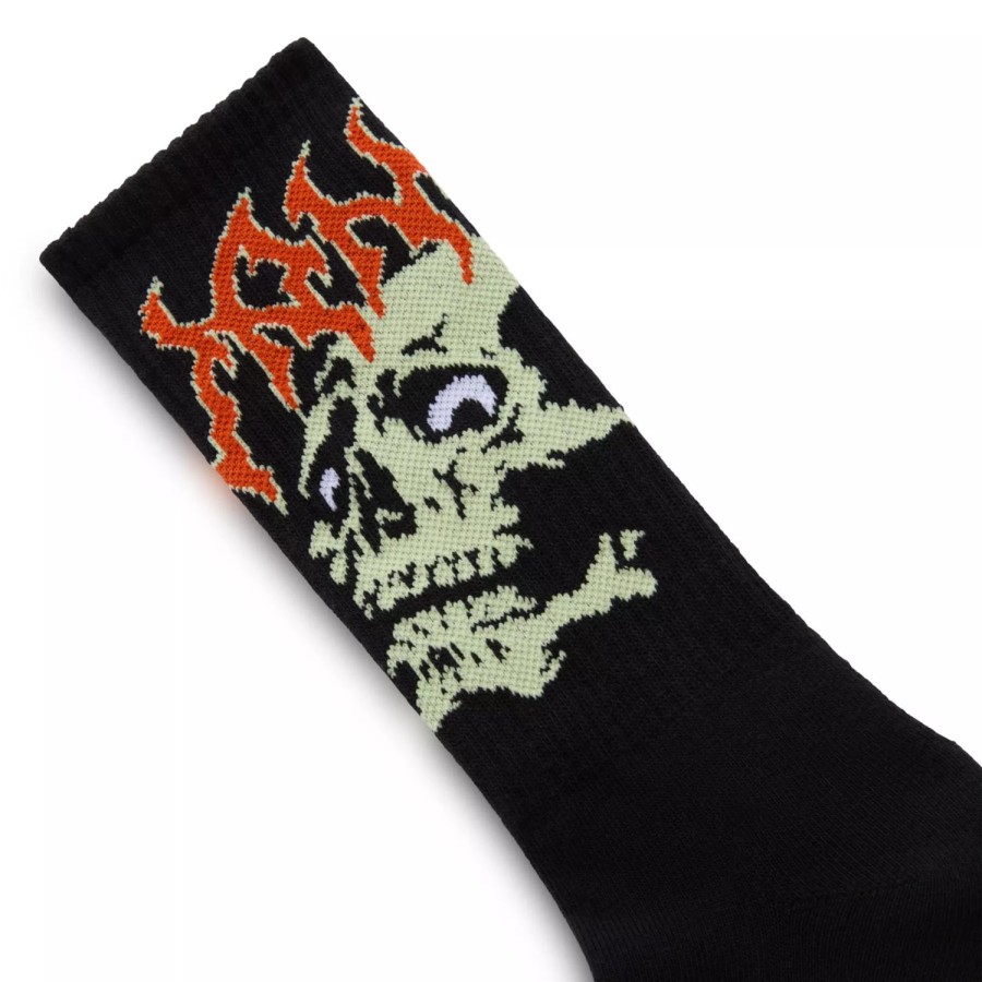 Herren VANS Socken | Halloween Crew Socken (1 Paar) Schwarz