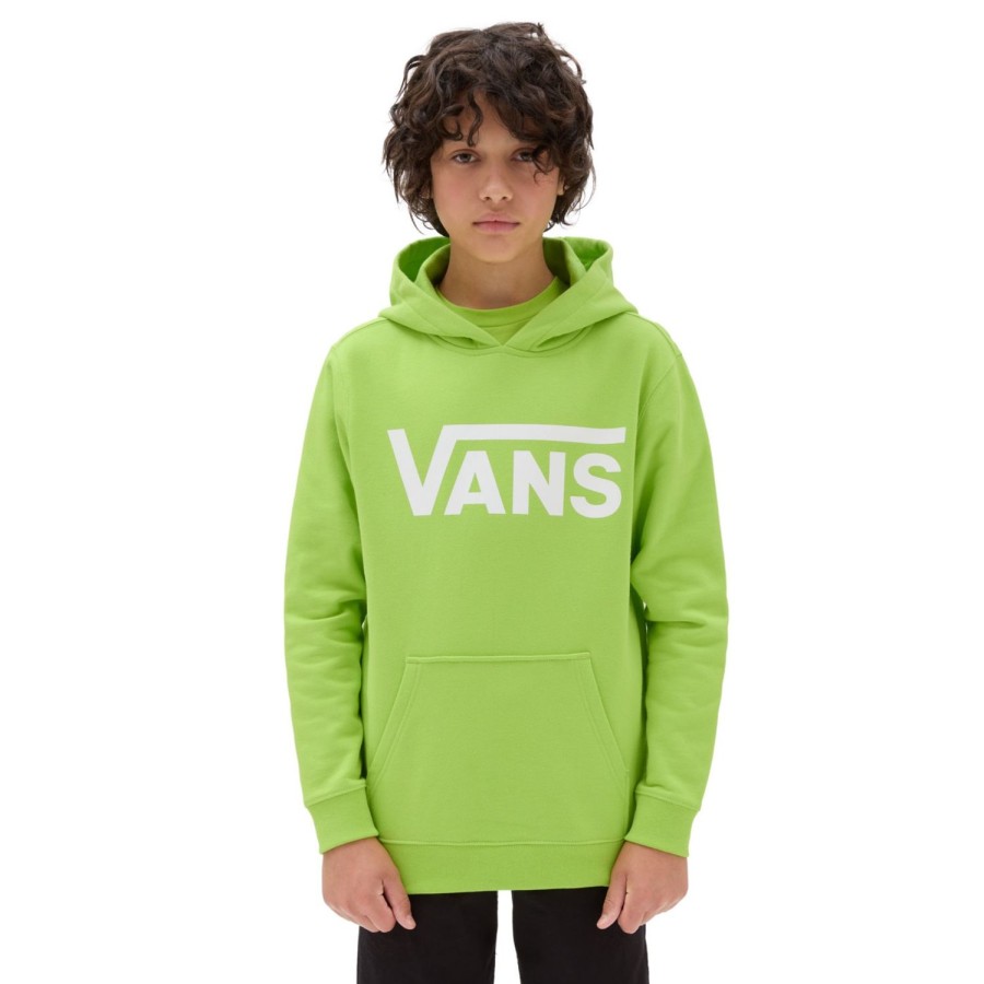 Kinder VANS Jungen-Bekleidung (8-14+) | Jungen Vans Classic Kapuzenpullover (8-14 Jahre) Grun