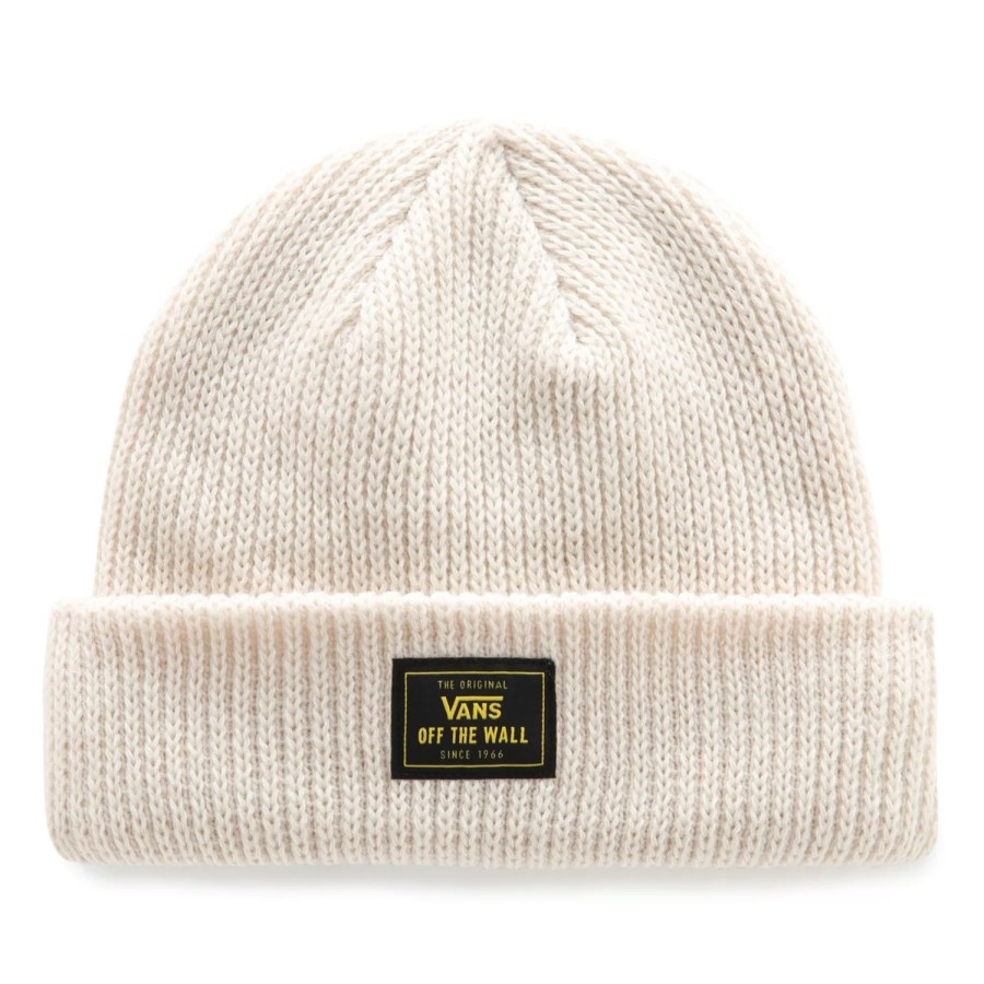 Damen VANS Mutzen, Caps & Hute | Bruckner Beanie-Mutze Mit Umschlag Beige