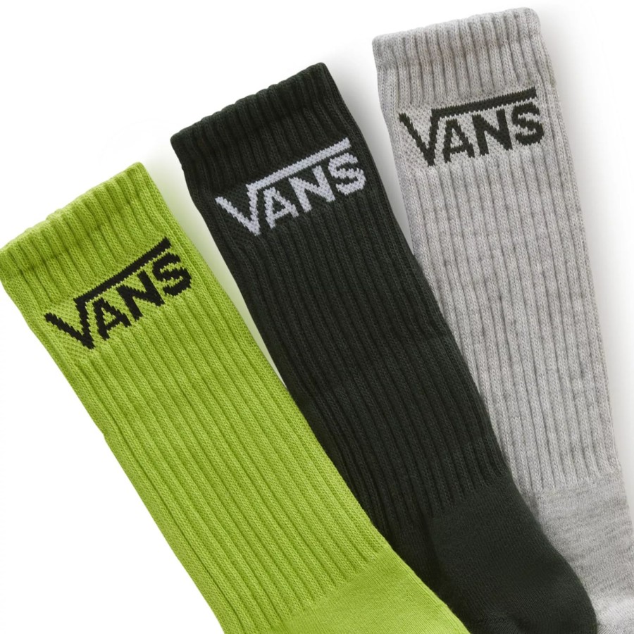 Herren VANS Socken | Classic Crew-Socken (3 Paar) Grun