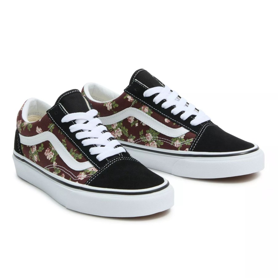 Damen VANS Classics | Old Skool Wallflower Floral Schuhe Braun