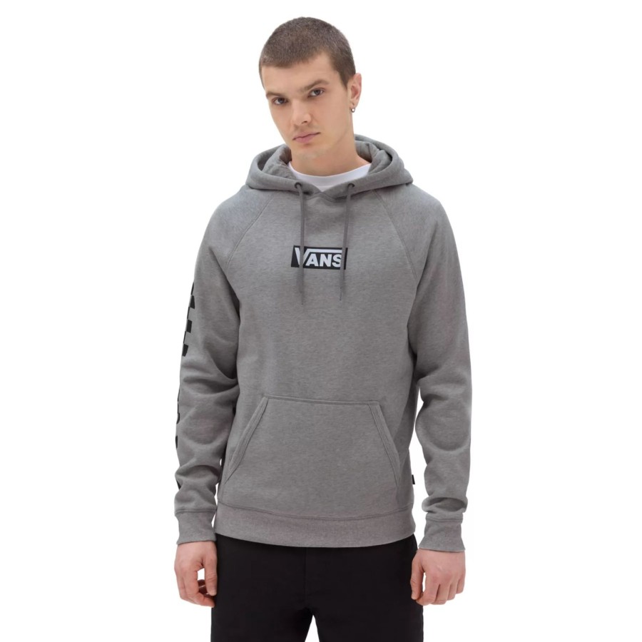 Herren VANS Kapuzenpullover & Sweatshirts | Versa Standard Kapuzenpullover Grau