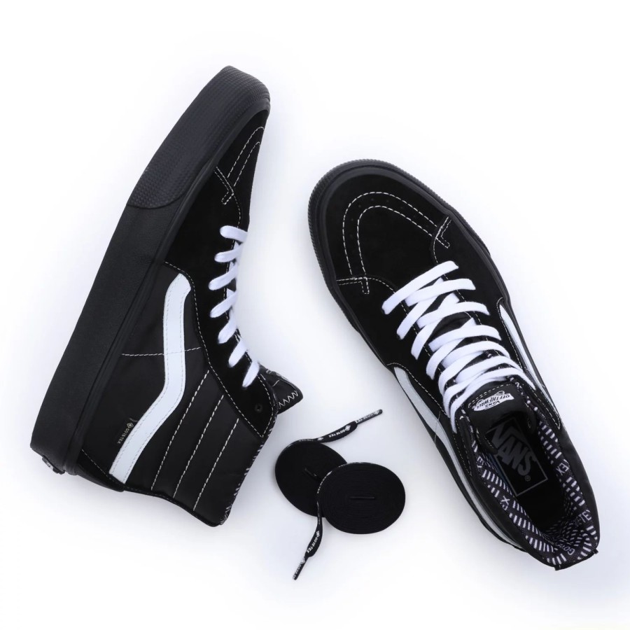 Herren VANS Mte Shoes | Gore-Tex Sk8-Hi Schuhe Schwarz