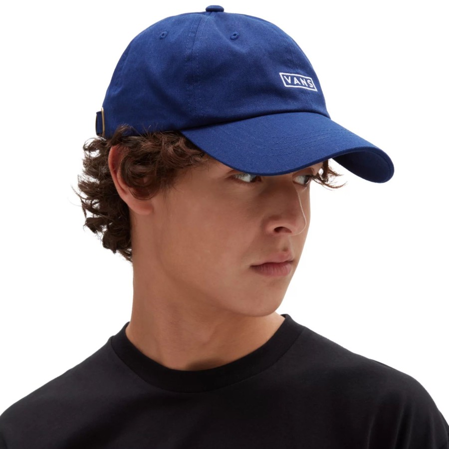 Herren VANS Mutzen, Caps & Hute | Curved Bill Jockey Kappe Blau