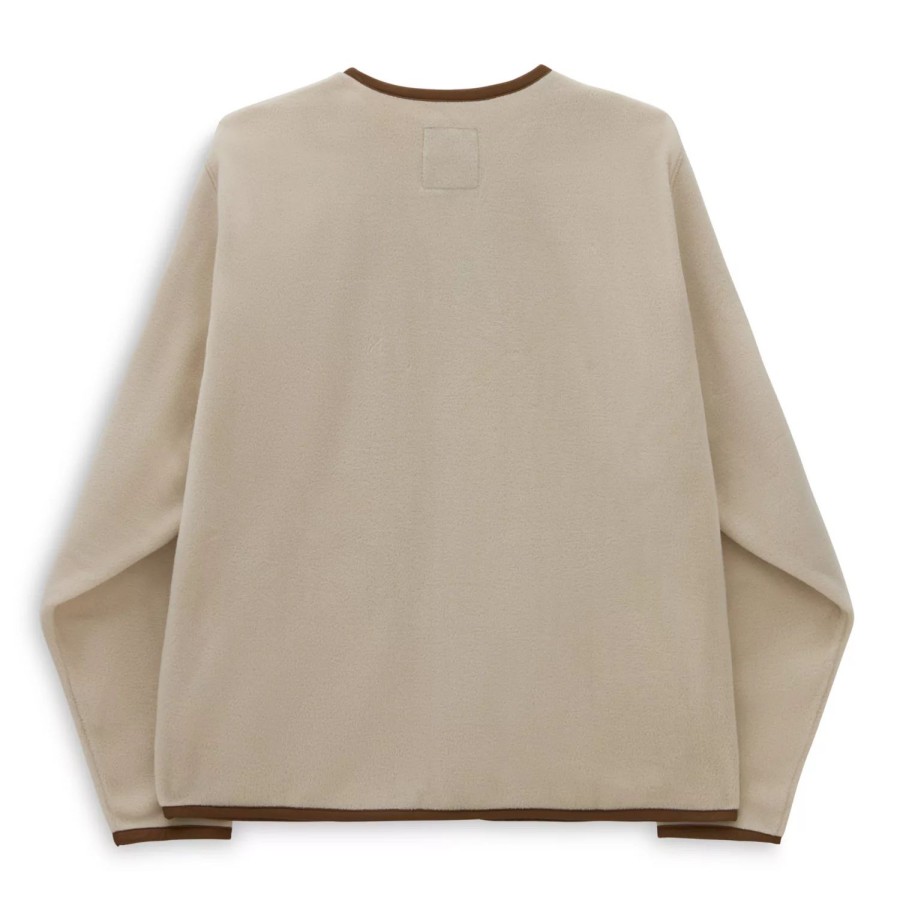 Herren VANS Kapuzenpullover & Sweatshirts | Garcia Polarfleece-Pullover Beige