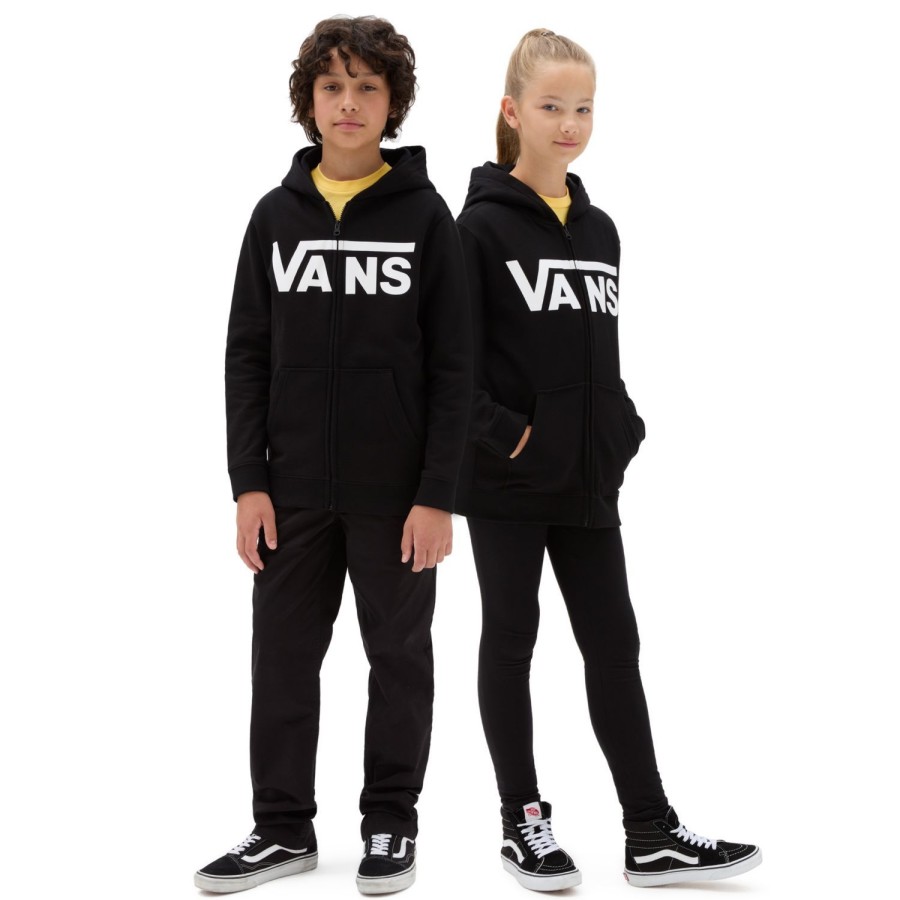 Kinder VANS Jungen-Bekleidung (8-14+) | Jungen Vans Classic Hoodie (8-14 Jahre) Schwarz