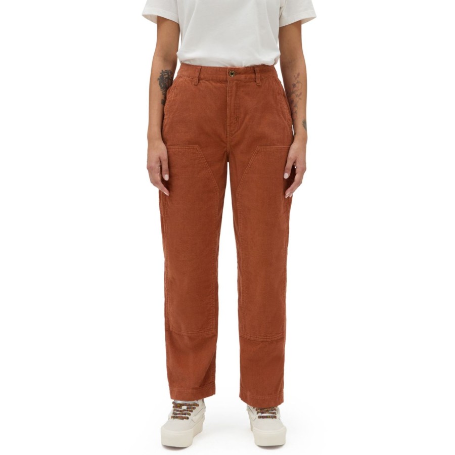 Damen VANS Hosen & Chinos | High Road Ground Work Cordhose Braun