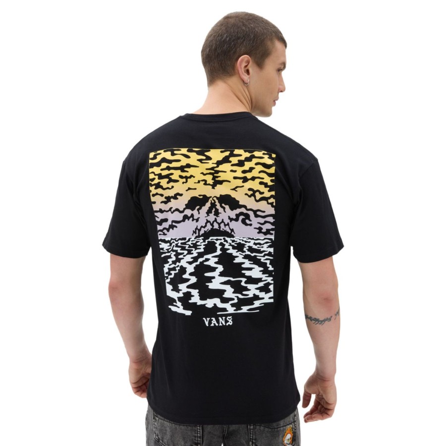 Herren VANS T-Shirts & Tank Tops | Doom Volcano T-Shirt Schwarz