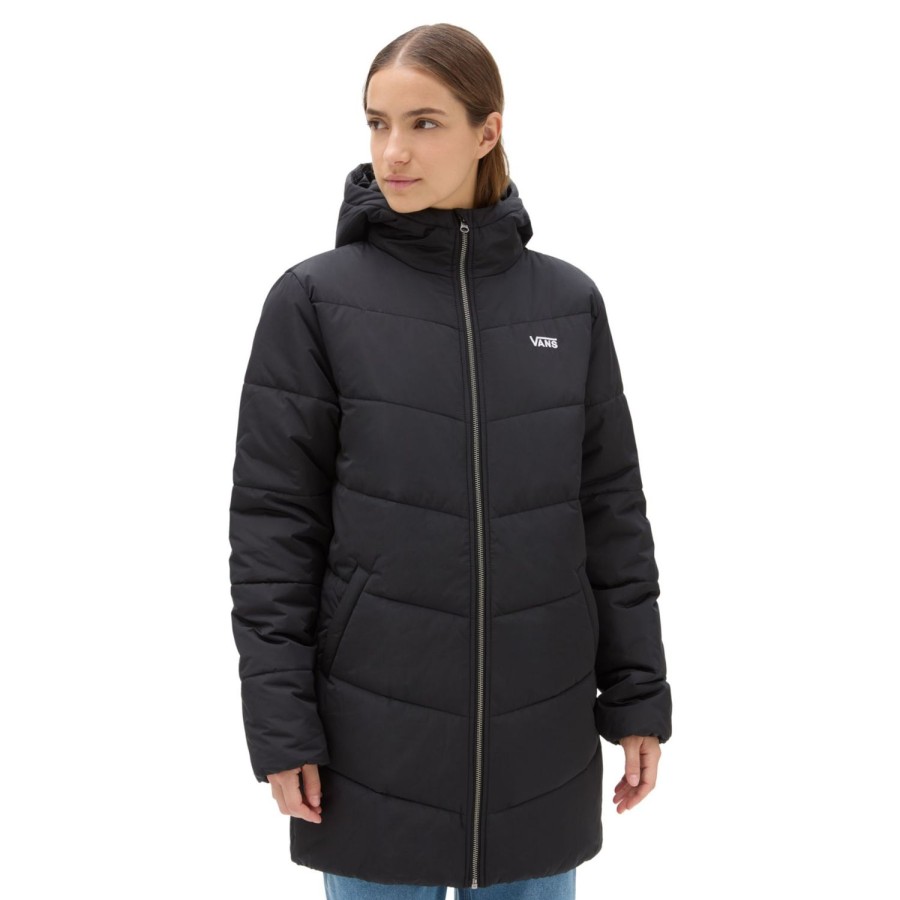 Damen VANS Jacken & Wendeparka | Foundry Long Mte Jacke Schwarz