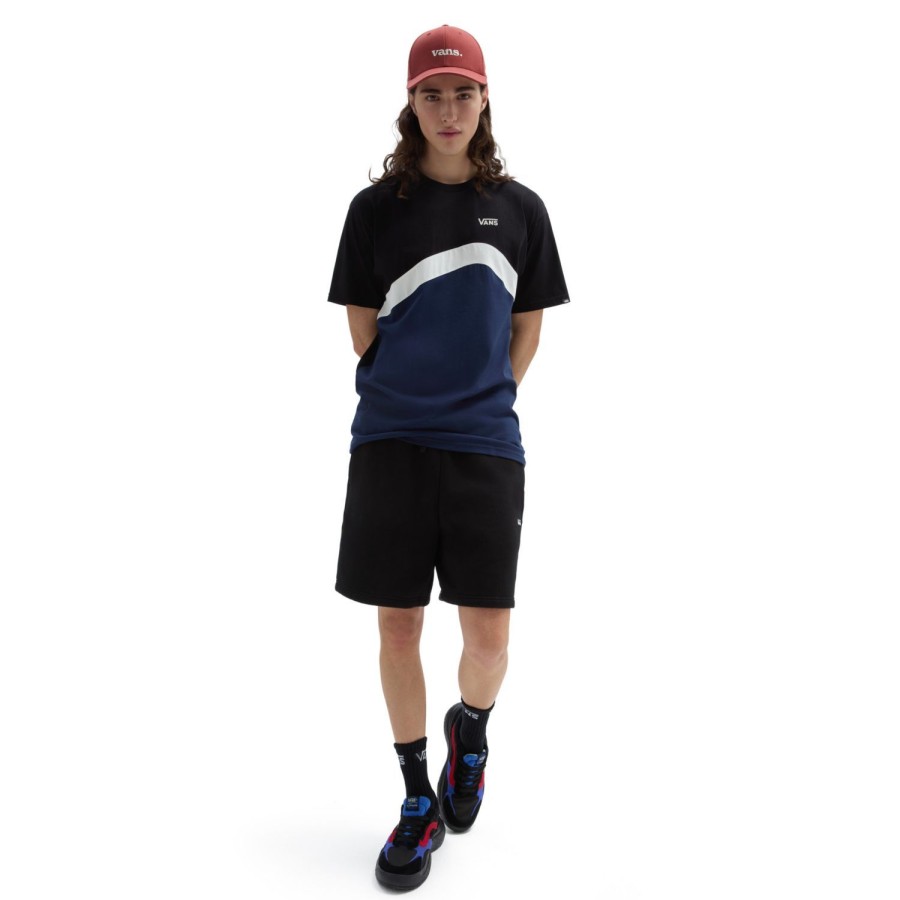 Herren VANS T-Shirts & Tank Tops | Sidestripe Block T-Shirt Blau