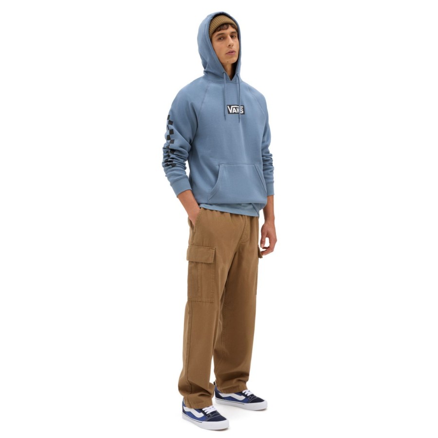 Herren VANS Kapuzenpullover & Sweatshirts | Versa Standard Kapuzenpullover Blau