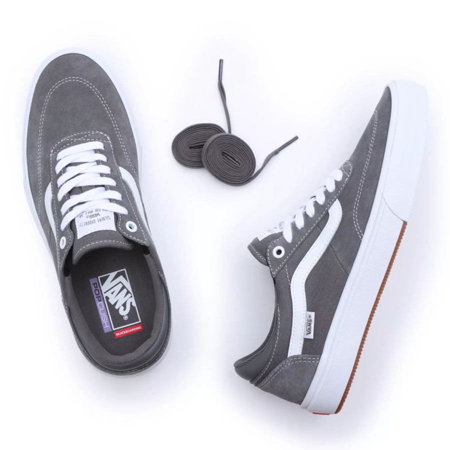 Herren VANS Low-Top-Schuhe | Gilbert Crockett Schuhe Grau