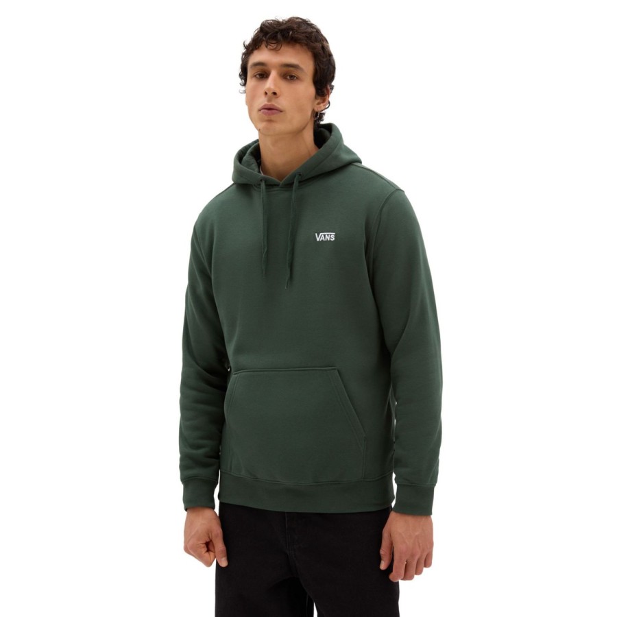 Herren VANS Kapuzenpullover & Sweatshirts | Core Basic Hoodie Grun