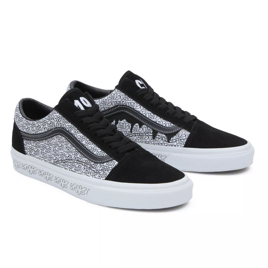 Herren VANS Low-Top-Schuhe | Old Skool Schuhe Schwarz