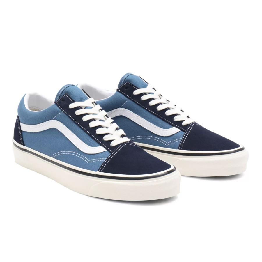 Herren VANS Low-Top-Schuhe | Anaheim Factory Old Skool 36 Dx Schuhe Blau