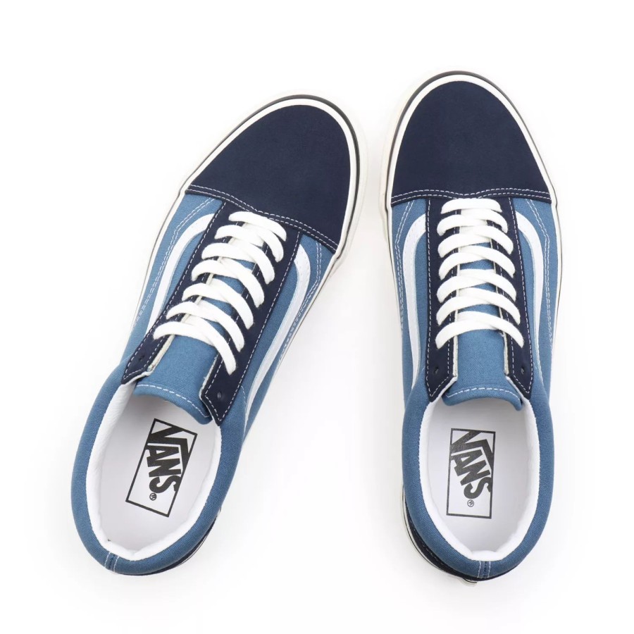 Herren VANS Low-Top-Schuhe | Anaheim Factory Old Skool 36 Dx Schuhe Blau