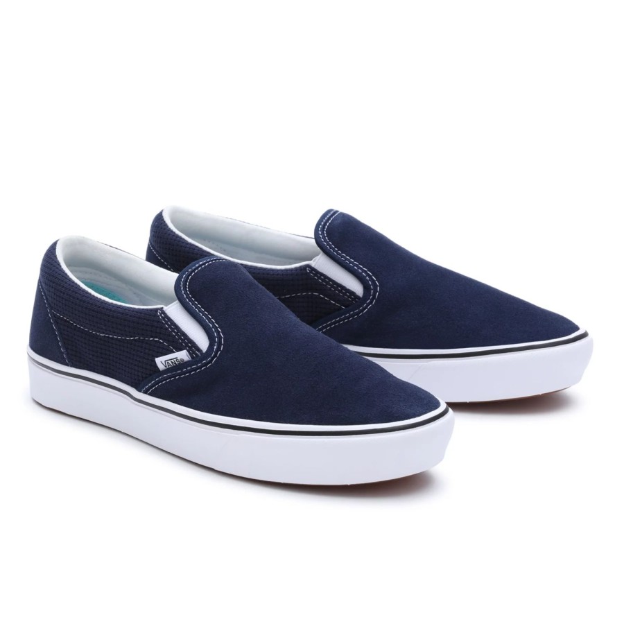 Damen VANS Comfycush Schuhe | Comfycush Slip-On Schuhe Blau