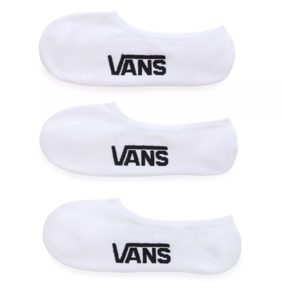 Damen VANS Socken | Classic No Show Socken (3 Paar) Weis