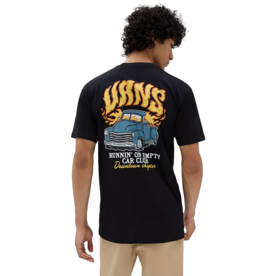 Herren VANS T-Shirts & Tank Tops | Running On Empty T-Shirt Schwarz