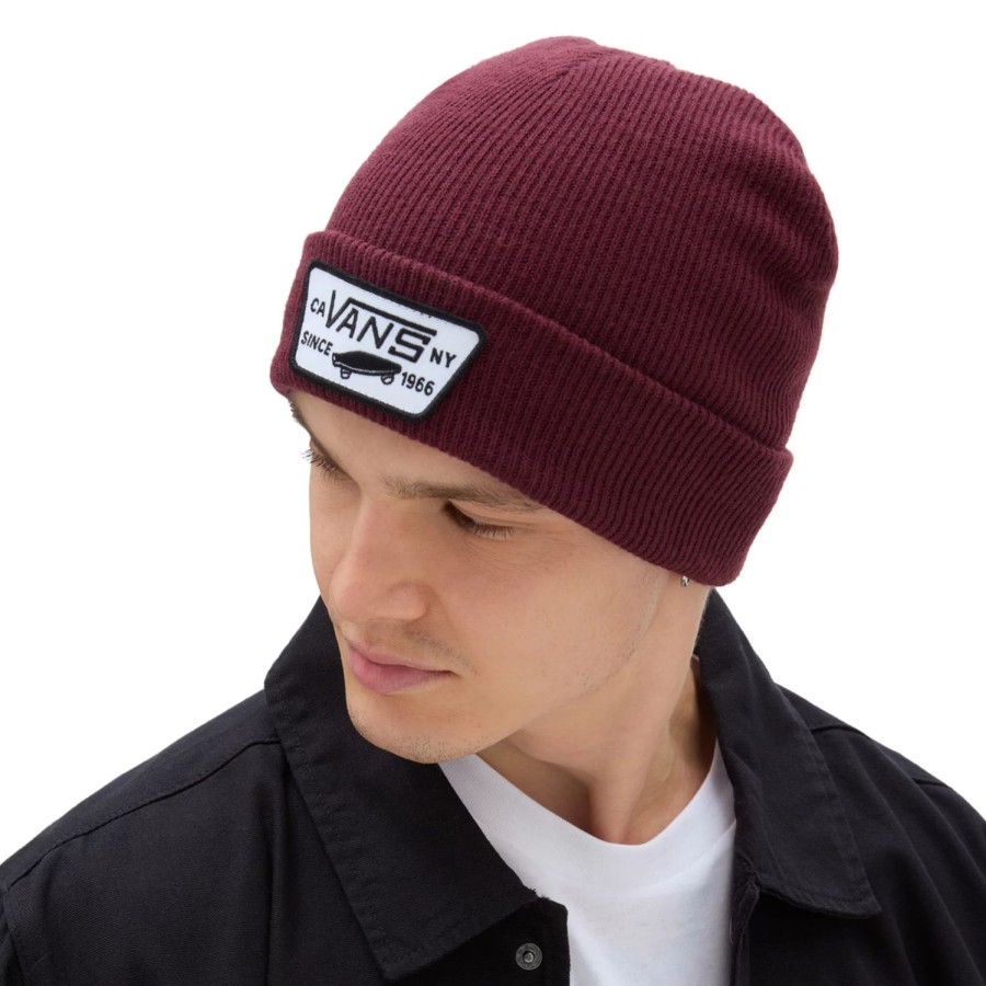 Herren VANS Mutzen, Caps & Hute | Milford Beanie-Mutze Rot