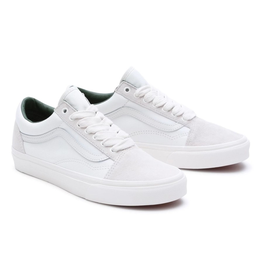 Herren VANS Low-Top-Schuhe | Oversized Laces Old Skool Schuhe Weis