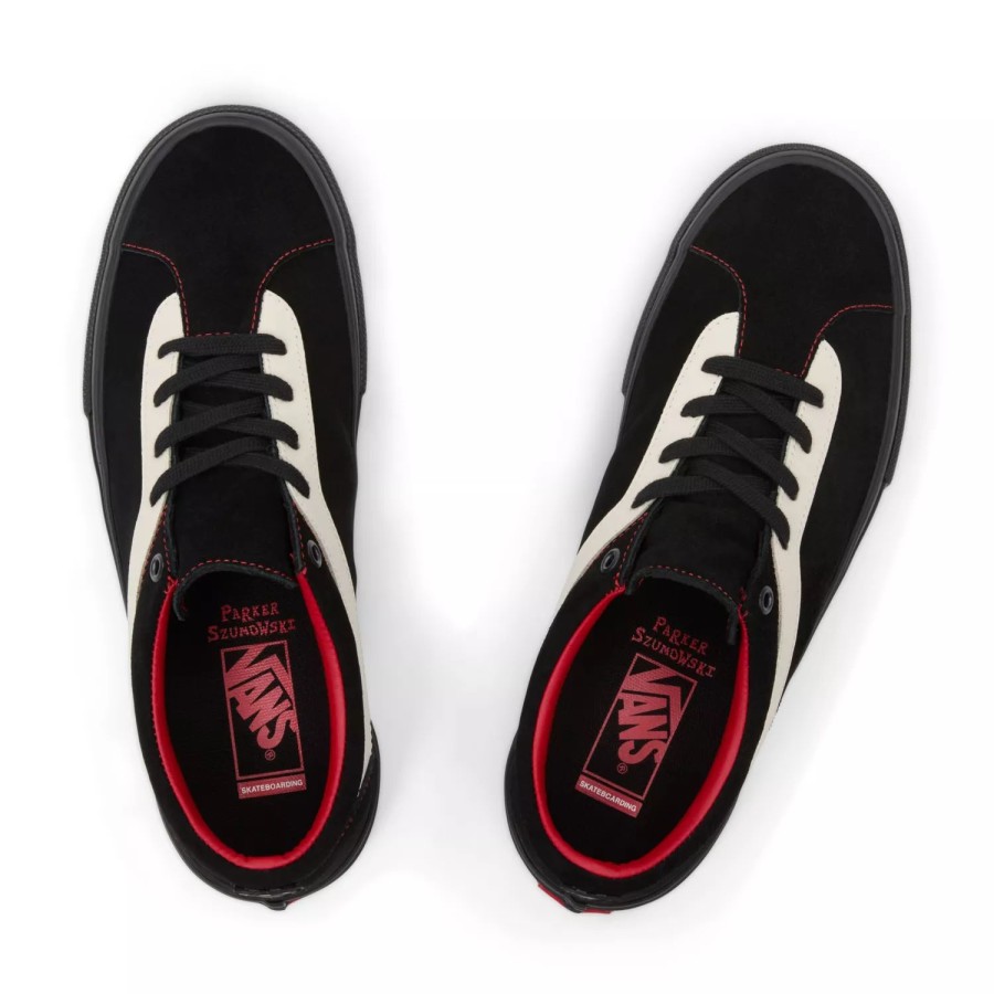 Herren VANS Skateschuhe | Parker Szumowski Skate Bold Schuhe Schwarz