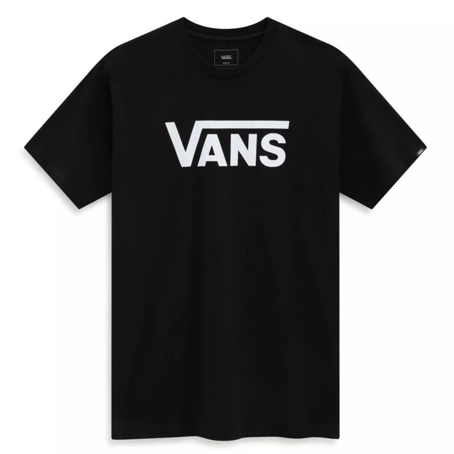 Herren VANS T-Shirts & Tank Tops | Classic T-Shirt Schwarz, Weis