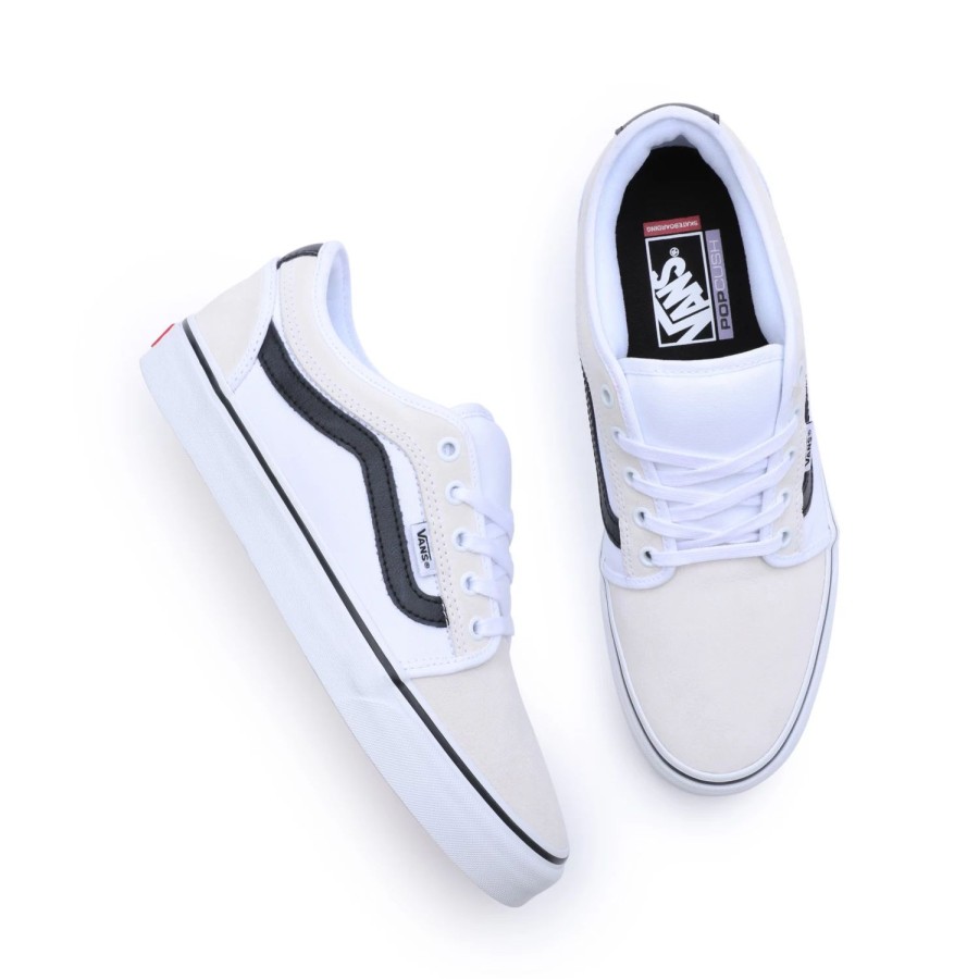 Damen VANS Skateschuhe | Chukka Low Sidestripe Schuhe Weis