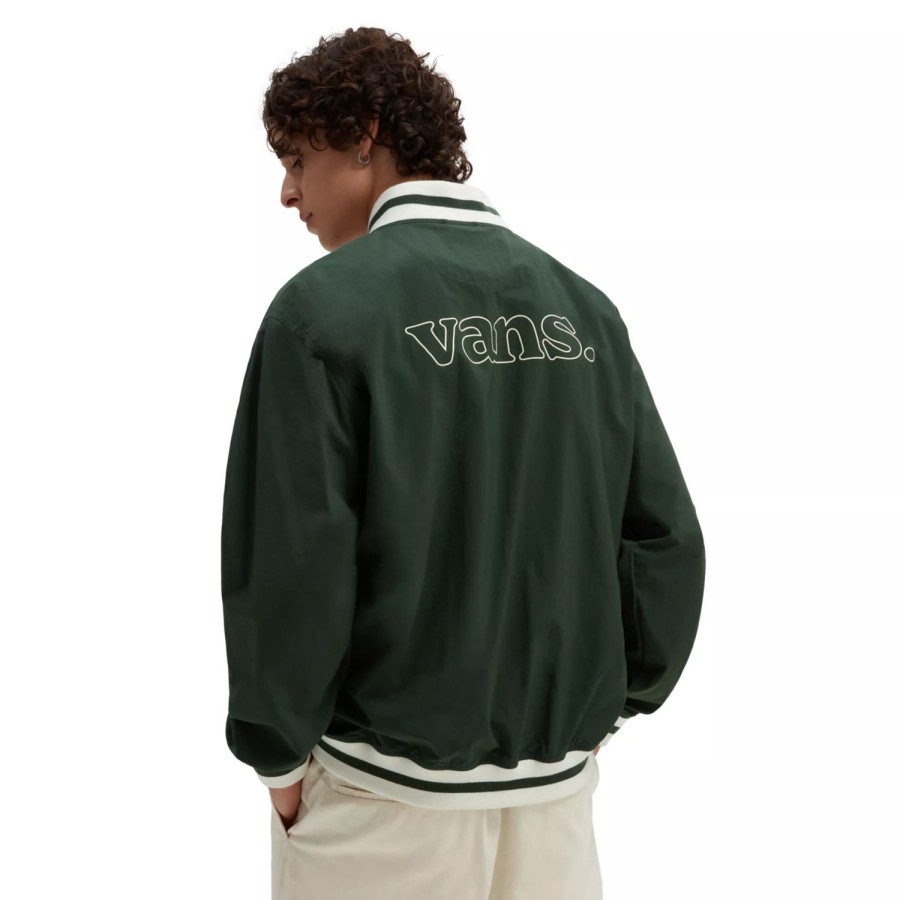 Herren VANS Jacken & Wendeparka | Moore Collegejacke Grun