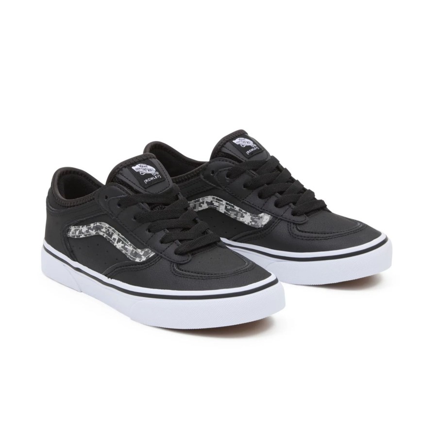 Kinder VANS Teenager-Schuhe (8-14 Jahre) | Kinder Rowley Classic Schuhe (8-14 Jahre) Schwarz